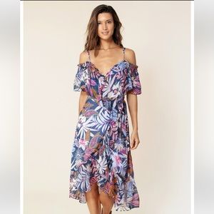 Hale Bob NWT Dallas wrap dress xs